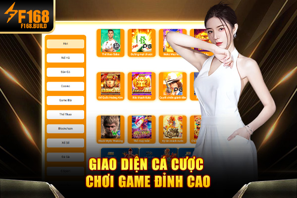 Giao diện cá cược chơi game đỉnh cao